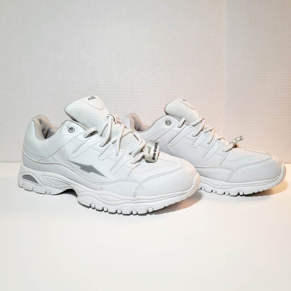 AVIA sz 10W-WMA146ES013‎ CANTILEVER technology White Athletic Sneaker